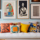 How to Hang Canvas Art 5 Ways