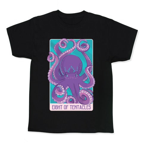 Eight of Tentacles Kid's Tee