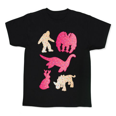 Frosted Cryptid Crackers Kid's Tee