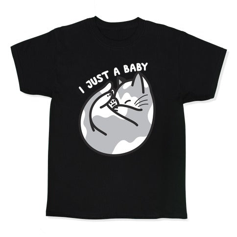 I Just A Baby Kitten Kid's Tee