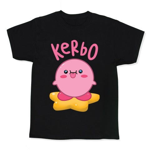 Kerbo Derpy Kirby Kid's Tee