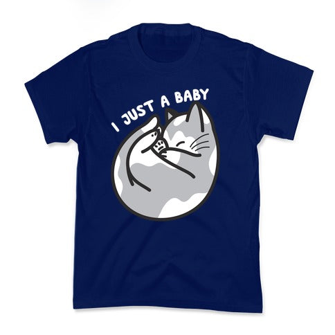 I Just A Baby Kitten Kid's Tee