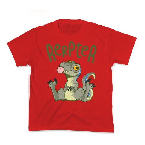 Derpy Raptor Rerpter Kid's Tee