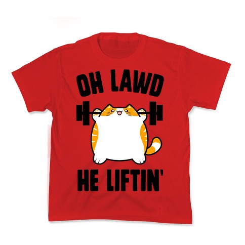 Oh Lawd He Liftin' Kid's Tee