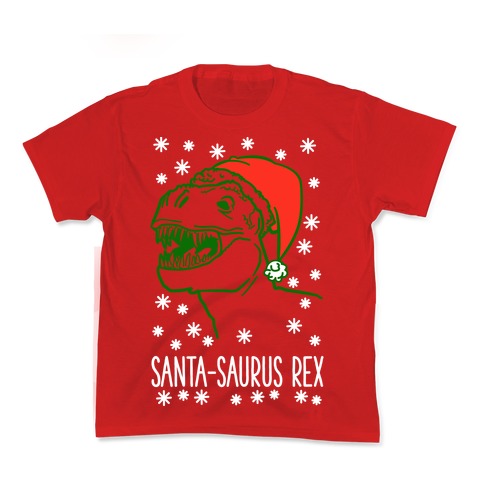 Santa-Saurus Rex Kid's Tee
