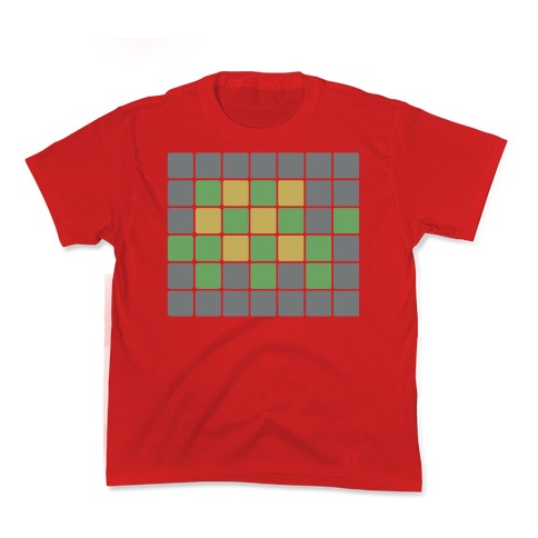 Twordle Wordle Turtle Parody Kid's Tee