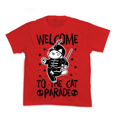 Welcome to the Cat Parade  Kid's Tee