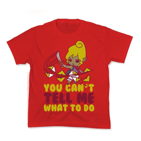 You Can't Tell Tetra What to Do Parody Kid's Tee