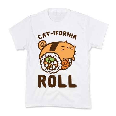 California Cat Roll Kid's Tee