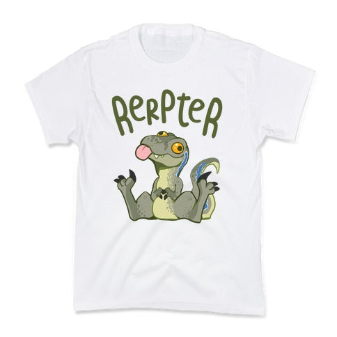 Derpy Raptor Rerpter Kid's Tee