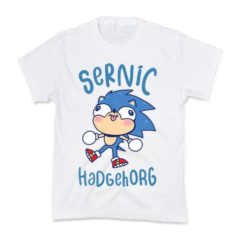 Derpy Sonic Sernic Hadgehorg Kid's Tee