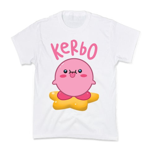 Kerbo Derpy Kirby Kid's Tee