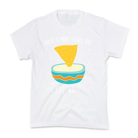 Name A More Iconic Duo Chips And Queso Kid's Tee