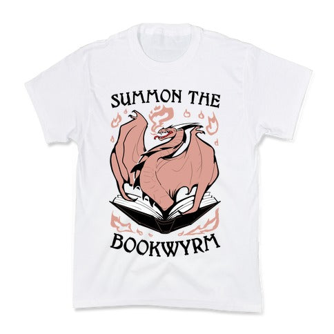 Summon The Bookwyrm Kid's Tee