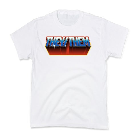 They/Them And The Masters Of The Universe Kid's Tee