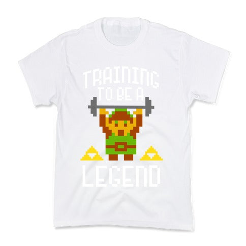 Training To Be A Legend Kid's Tee