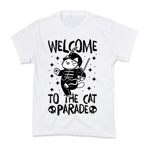 Welcome to the Cat Parade  Kid's Tee