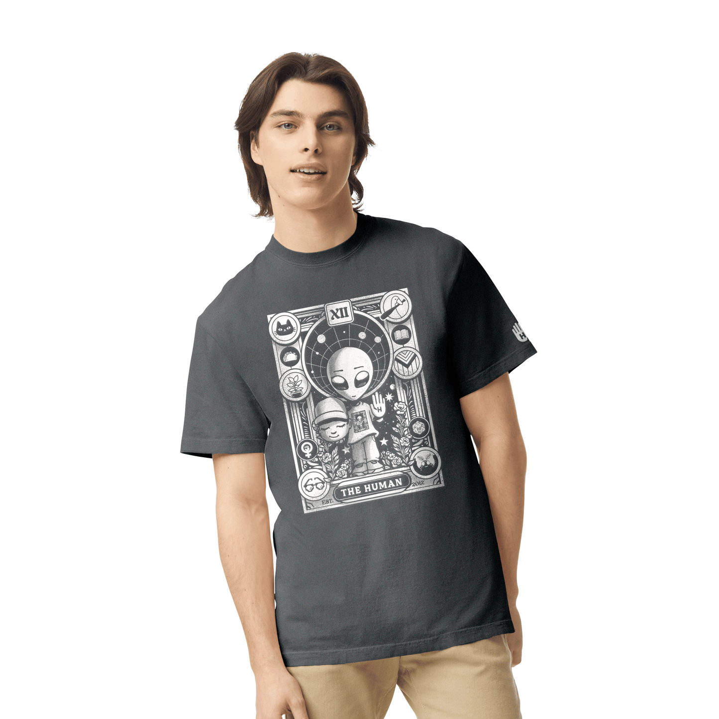 The Human Tarot Comfort Colors Heavyweight Tee