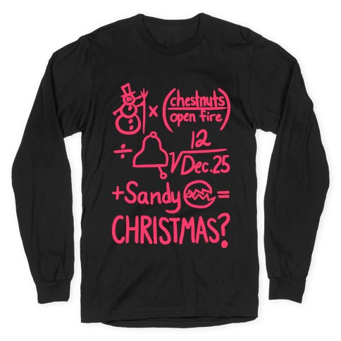 Christmas Equation Longsleeve Tee