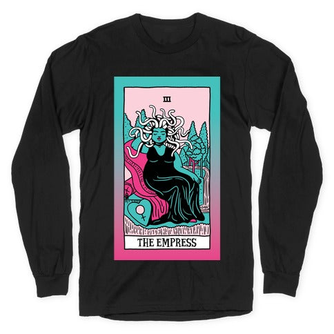 Creepy Cute Tarots: The Empress Medusa Longsleeve Tee