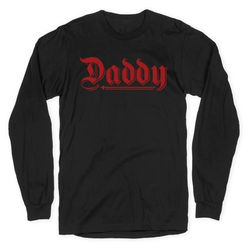 Daddy Gothic Longsleeve Tee