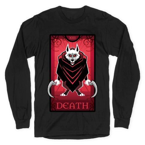 Death Wolf Tarot Longsleeve Tee