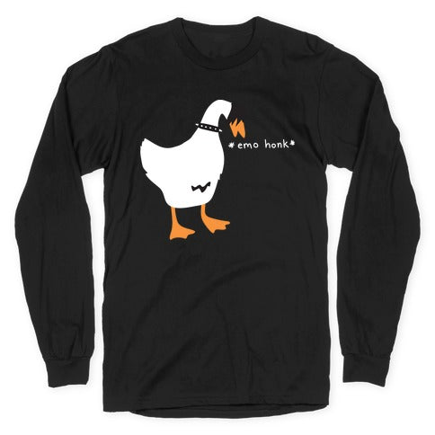 Emo Honk Goose Longsleeve Tee