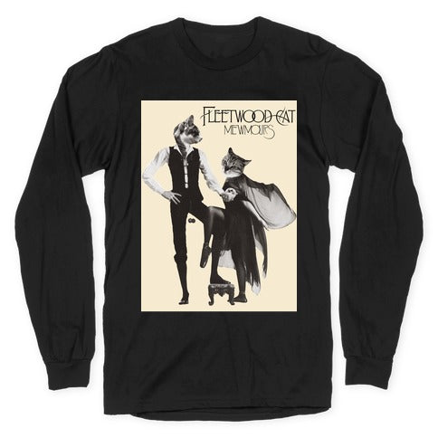 Fleetwood Cat Mewmours Mashup Longsleeve Tee