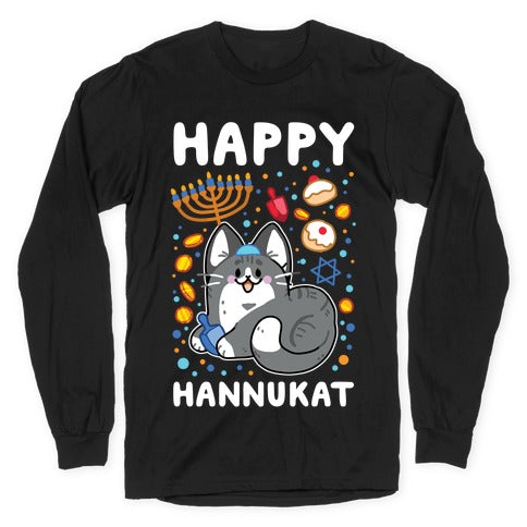 Happy Hannukat Longsleeve Tee