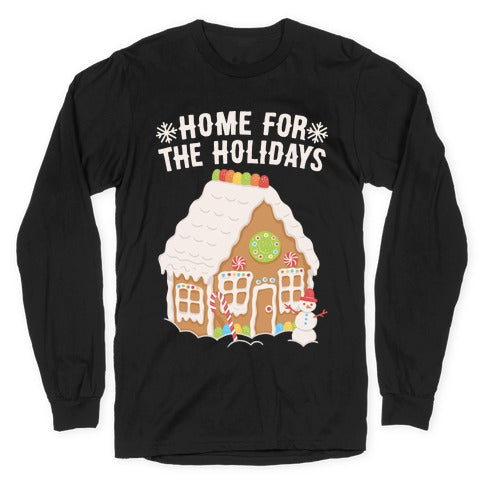 Home For The Holidays Gingerbread Longsleeve Tee