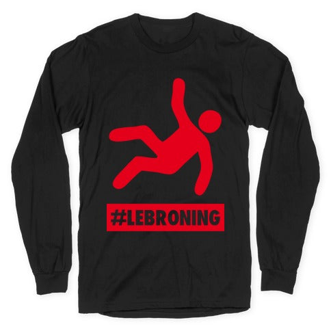 Lebroning (Red) Longsleeve Tee