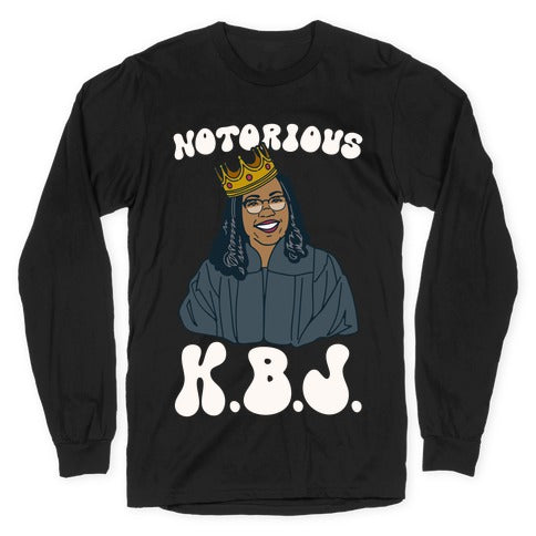 Notorious KBJ Ketanji Brown Jackson Longsleeve Tee