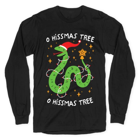O Hissmas Tree Longsleeve Tee