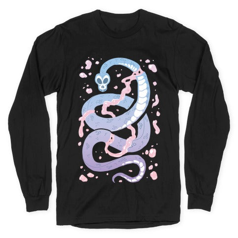 Pastel Goth Snake Longsleeve Tee