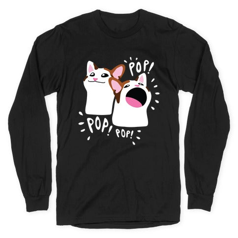 Pop Cat Longsleeve Tee