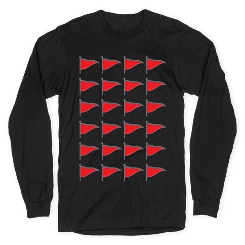 Red Flags Longsleeve Tee