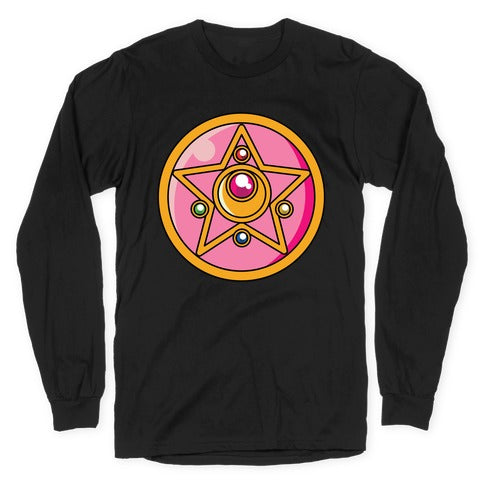 Sailor Moon Crystal Star Brooch Longsleeve Tee