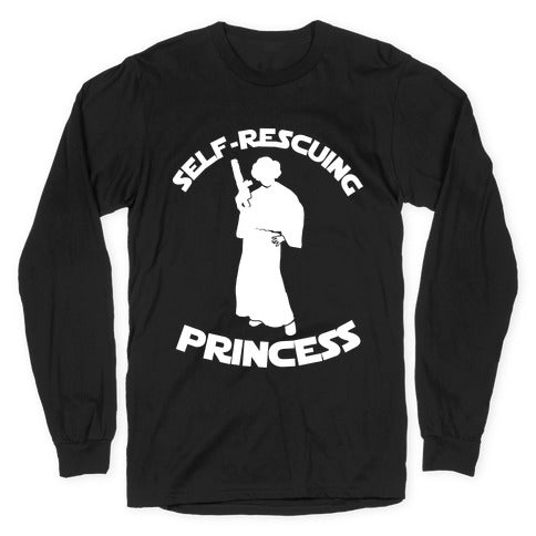 Self-Rescuing Princess Longsleeve Tee