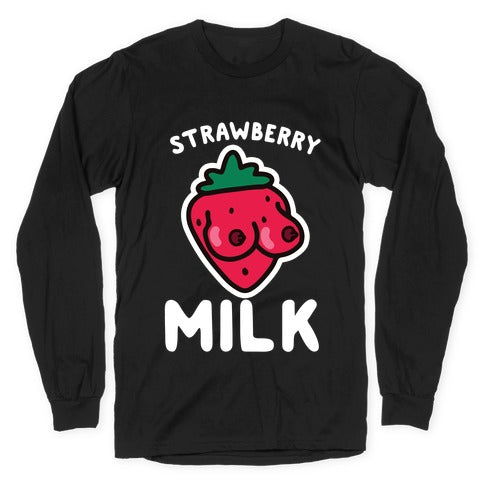 Strawberry Milk Longsleeve Tee