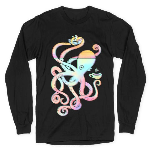 Tea Shanty Kraken Longsleeve Tee
