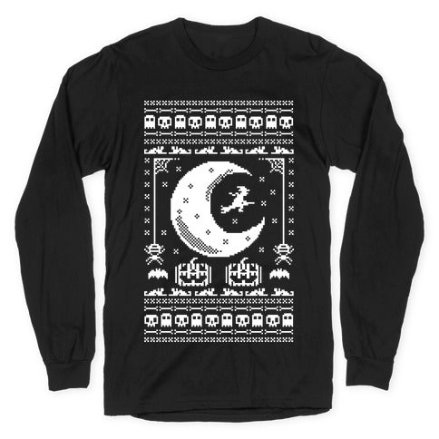 Ugly Halloween Sweater Longsleeve Tee