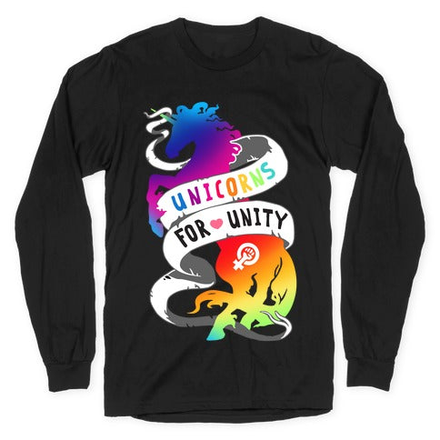 Unicorns For Unity Longsleeve Tee