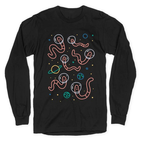 Worms In Space Longsleeve Tee