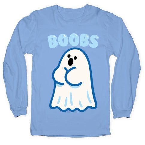 Boobs Ghost Longsleeve Tee