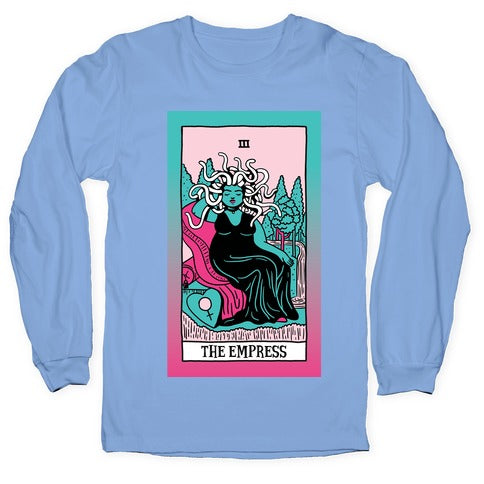 Creepy Cute Tarots: The Empress Medusa Longsleeve Tee