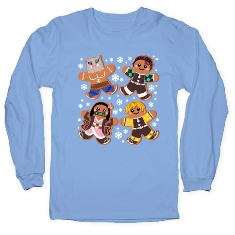 Demon Slayer Gingerbread Cookies Longsleeve Tee