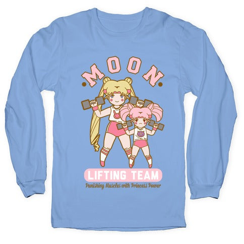 Moon Lifting Team Parody Longsleeve Tee