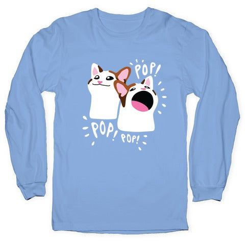 Pop Cat Longsleeve Tee