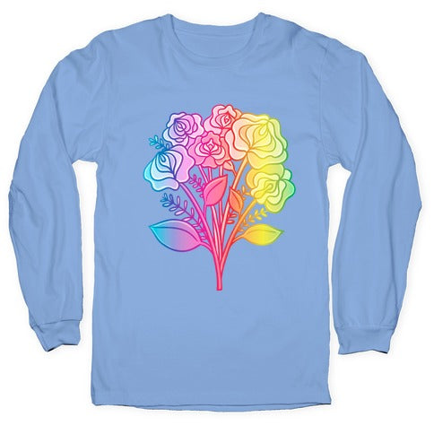 Rainbow Vulva Bouquet Longsleeve Tee