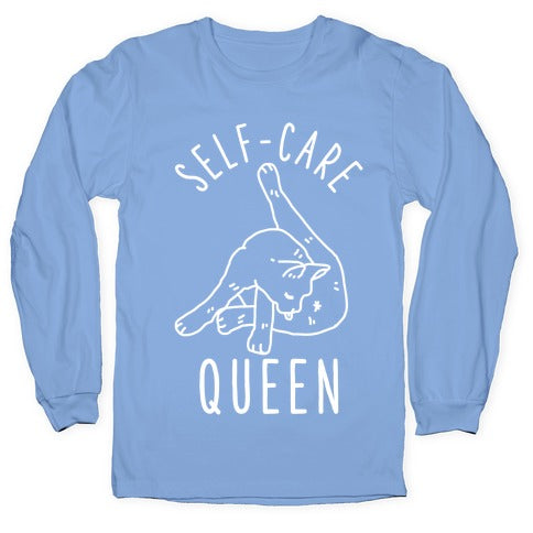 Self-Care Cat Longsleeve Tee